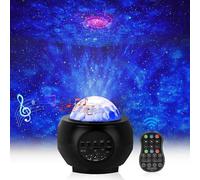Projecteur De Ciel Étoilé, Veilleuse Bluetooth Pour Enfants, Musique, Projection D'étoiles, Lampe Projecteur Galaxie Avec Télécommande, Décoration De Salon Pour Chambre De Bébé