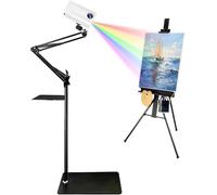 Projecteur de dessin artistique, portable avec mise au point et taille de l'image réglables, correction de déformation des bords, idéal pour le traçage et la peinture
