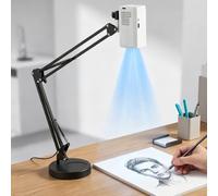 Projecteur De Dessin Artistique, Projecteur pour Le Traçage, La Peinture Et Le Dessin, Mise Au Point Et Taille Dimage Réglables, Compatible iOS/Android, Connectivité WiFi Et USB, Outil De Croquis