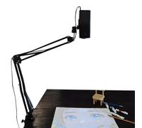 Projecteur de dessin intelligent portable avec support - Trace sur bureau, toile/mur, peinture depuis USB/smartphone