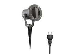 Projecteur de jardin à LED MIBU anthracite avec piquet de terre pour