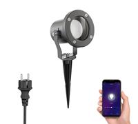 Projecteur de jardin à LED MIBU anthracite avec piquet de terre pour [EEK: F]