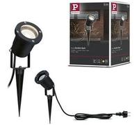 Spot à piquer Garden Spot Extérieur 230V 3,5W GU10 230lm 3000K IP65 - Paulmann - Alu noir