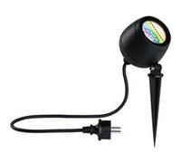 Projecteur De Jardin Led Smart Home Zigbee 3.0 Kikolo Ip65 90mm Rgbw+ 6,2w 440lm 230v Anthracite Matière Plastique#Aluminium
