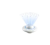 Alecto BC-125 Projecteur d’étoiles pour enfants - veilleuse musicale avec mélodies apaisantes, 3 tons lumineux, minuterie 5/10/15 min, activation automatique au son, fonctionnement à piles
