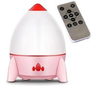 Projecteur de nuit pour enfants avec projection d'étoiles, 6 films, télécommande, boîte à musique, rotation à 360 degrés