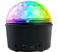 Projecteur De Scène Dj Avec Les Lumieres À Une Distance Bluetooth Avec Haut-Parleur Led Lumieres Ball Noir MK7980 Noir