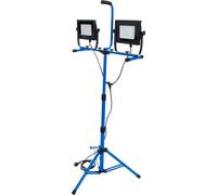 Projecteur de travail duo SMD-LED 2 x 70W avec trépied