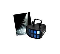 Projecteur Derby VDPL303VQD - DMX 3X3W à LED blanches HQ Power + étrier fixation