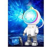 Projecteur d'étoiles et de galaxie astronaute - Lampe de plafond LED à projection d'étoiles avec télécommande