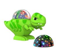 Projecteur Dinosaure Décoration Rotative 360 Degrés Portable Avec 2 Films | Lampe Projecteur Dinosaure D'Intérieur Pour Voiture Dortoir Sommeil Coucher Détente Complicité Parent-Enfant Vert