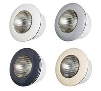Projecteur Easy line Par56 Led Blanche 16 W + cache Gris clair