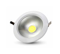 Projecteur encastrè LED COB 20W 6400K° Corps Blanc 120 lm/W V-TAC