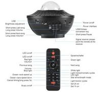 Projecteur étoile ,MEROUS,LED, USB, musique Bluetooth, motif lumineux, lumière d'ambiance, noir G