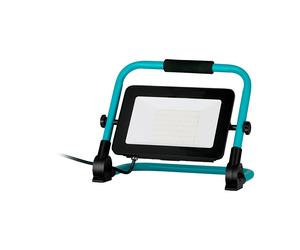 Projecteur extérieur AVELAR IP65 LED 100W en aluminium et matière synthétique noir et turquoise 295x215x365mm