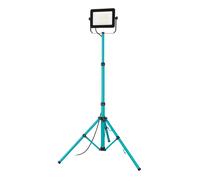 Projecteur extérieur AVELAR IP65 LED 100W en aluminium et matière synthétique noir et turquoise 750x685x2010mm