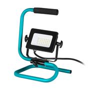 Projecteur extérieur AVELAR IP65 LED 22W en aluminium et matière synthétique noir et turquoise 270x210x315mm