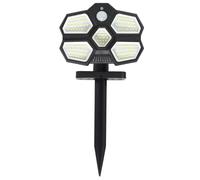 Projecteur Extérieur Solaire Mouvement 13cm Noir