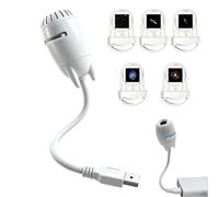 Projecteur Galaxie Veilleuse Éclairage - À Col De Cygne USB À Intensité De | Lampe De Table Pour Chambre D'Enfant Pour La Maison La Chambre | Des Les Filles Les Garçons Salon Bureau Et Galaxie à