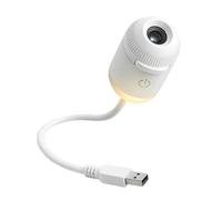 Projecteur Galaxy - Lampe rotative pour chambre à coucher | Luminosité réglable avec cinq diapositives de film et rotation à 360 degrés pour décoration de voiture, ambiance de maison, relaxation, aide