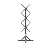 Projecteur holographique 3D 1 x 3, Support d'affichage publicitaire, Lampe holographique à LED, Lecteur, épissure Gestion Simple(3pcs 62Fan and Stand)