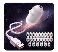 Projecteur Holographique 5d Brancher et utiliser Projecteur Etoile Alimentation en USB Star Projector Galaxy Night Light Night Lighting,D
