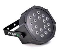 Projecteur IBIZA à LEDs RGB 18x1W PARLED118