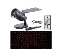 : Projecteur laser 3 effets stellaires - Solaire avec télécommande