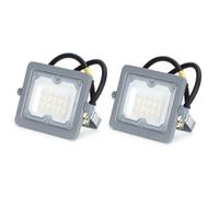 Projecteur LED 10 W 900 lm 4000 K IP65 - Éclairage extérieur, idéal pour jardins, façades et événements en plein air.