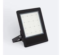 Projecteur Led 150w Dimmable 0-10v 170 Lm/W Ip65 Elegance Slim Pro Noir 5000k Asymétrique 80ºx155º Blanc Froid