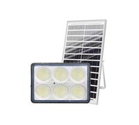 Projecteur LED 15W Extérieur 9000K avec Panneau Solaire 12W Gris