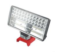 Projecteur LED 18V 11800 Lumens pour Atelier | 11800 lumens, 84 LEDs, 180W pour puissance, éclairage grand angle, pour idéal garage chantier