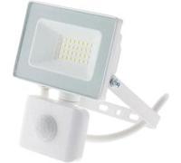 Projecteur led 30w 3000lm blanc - ip65 - avec detecteur Zenitech 499985