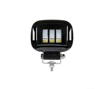Projecteur LED 30W Carré/Rond IP68 Tout-Terrain | IP68 étanche, faisceau 120°, réflecteur projection, visibilité brouillard, usage nocturne sécurisé(Square)