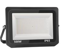 Projecteur LED 500 W, 50 000 lumens, lumière blanc chaud, indice de protection IP65, pour usage extérieur