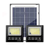 Projecteur LED 500W, 700W,spot led exterieur solaire un à deux Lumières d'inondation Lampadaire à LED pour un éclairage domestique super lumineux et à haute puissance pour les patios(700)