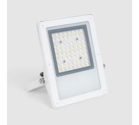 TechBrey Projecteur LED 50W Dimmable TRIAC 170 lm/W IP65 ELEGANCE Slim PRO Blanc 3000K 120º Blanc chaud Blanc G