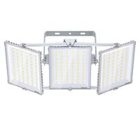 Projecteur LED 600 W, 60 000 lumens, 6000 K, indice de protection IP66, modèle à 3 bras, couleur blanche