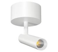Projecteur Led Alp 4,5 W 36° 3000 K Blanc Mat, Projecteur D'Accentuation Intérieur Haute Fidélité Des Couleurs Irc > 90 - Beneito & Faure