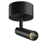 Projecteur Led Alp 4,5 W 36° 3000 K Noir Mat, Éclairage D'Accentuation Intérieur Haute Fidélité Des Couleurs (Irc > 90) - Beneito & Faure