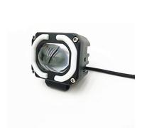 Projecteur LED Aluminium 15W 12-60V Projecteur LED Aluminium(Blue) | 2000 lumens haute pour luminosité, lentille externe carrée, pour vision nocturne claire, installation facile