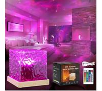 Projecteur LED Aurore Boréale Ciel Étoilé, 16 Couleurs, Télécommande, Veilleuse Chambre Enfant