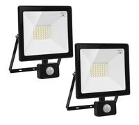 PROJECTEUR LED AVEC DÉTECTEUR DE MOUVEMENT,SLIM 30W, 2400LM IP 44 MACLEAN