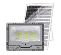 Projecteur Solaire LED 17W IP67 avec Batterie 20000mAh avec Panneau 17W Avizar Gris Gris