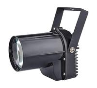 Projecteur LED Boule Disco Rotative Noir pour Scène et Fête