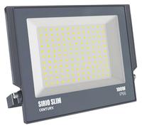 Projecteur LED CENTURY Sirio Slim Noir 100 W 4 000 K 9 000 lm 110° 270 x 29 x 230 mm IP66 CEN SRS-1009540