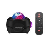 Projecteur Led Ciel Étoilé Compatible Avec Bluetooth, Haut-Parleur Musical, Veilleuse, Nébuleuse, Océan, Étoile, Lampe De Nuit