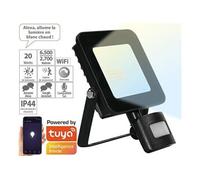 : Projecteur LED connecté avec capteur de mouvement - 20 W - 1600 lm - CCT