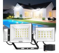 Projecteur LED de 200 W pour l'extérieur, le jardin ou le garage