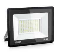Projecteur Led D'extérieur 100W,Éclairage de Sécurité Led Ultra-Lumineux,Étanchéité Ip66,Lumière Blanche 6000 K,Éclairage Mural